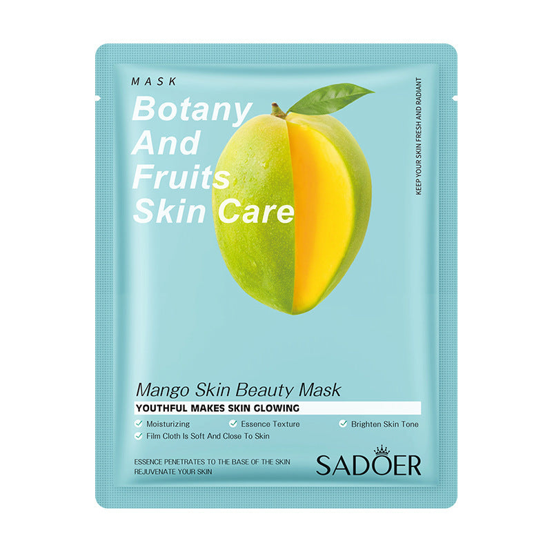 JCM-262MSK-24 SADOER Full English Fruit Plant Mask Hydrating