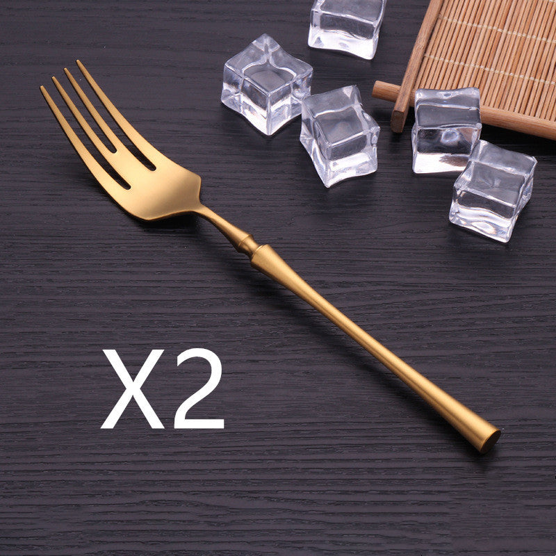 JC-250101DNW-010  Four-piece Stainless Steel Cutlery Spoon