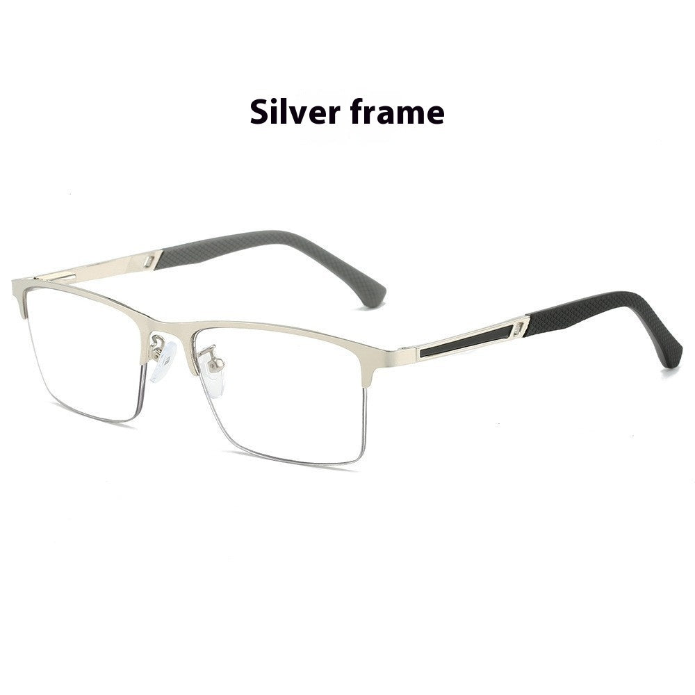 JC-250105MGL-051  Stainless Steel Pupil Distance From Business Men's Presbyopic Glasses