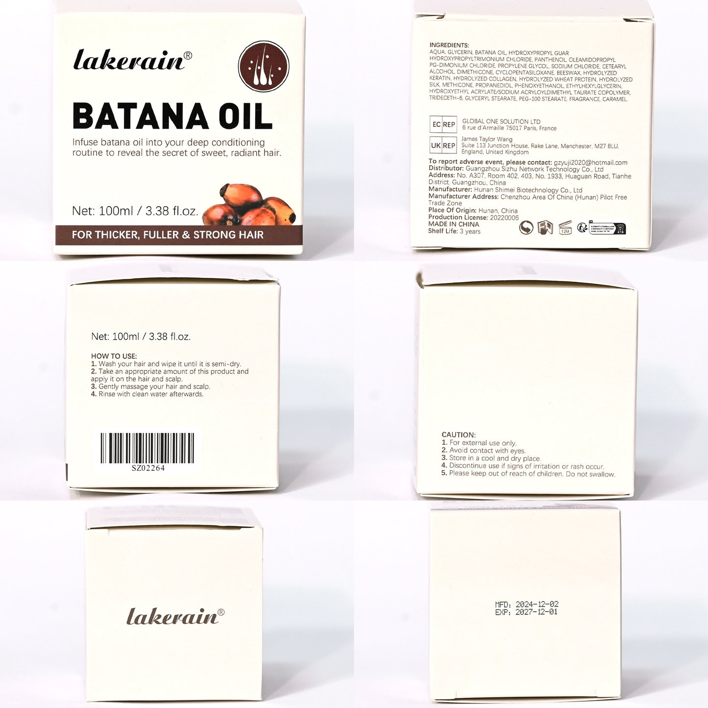 JC-250104HRC-040  Batana Hair Conditioner Hair Care Smooth