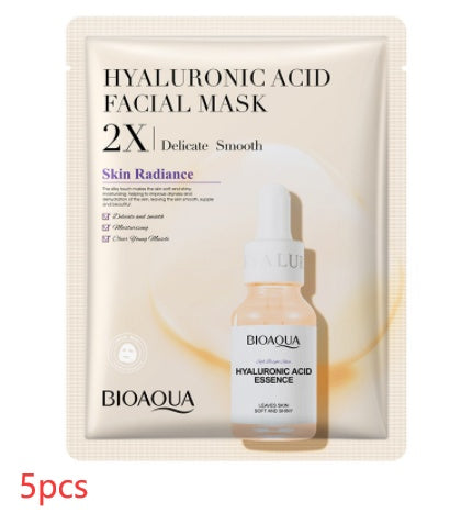 JCM-143MSK-24  Collagen Face Mask Moisturizing Firming Face Sheet Mask Hyaluronic Acid Facial Masks Beauty Skin Care Gel Skin Care