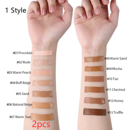 JC-241231MUP-008  Makeup Liquid Foundation Oil Control Concealer