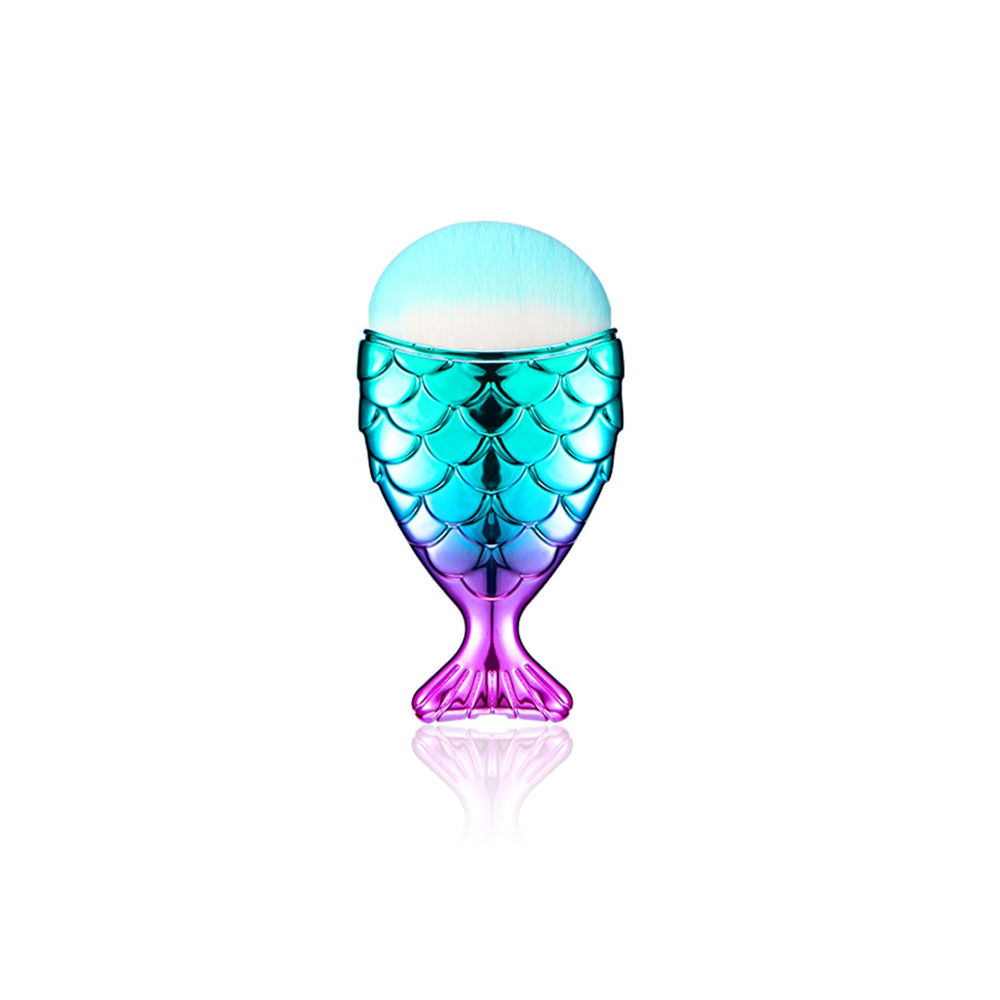 JC-241228BUT-051  Mermaid Shaped Makeup Brushes