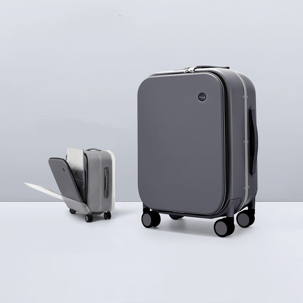 JCBT-035TBG-24  Front Opening Boarding 20 Suitcase Aluminum Frame