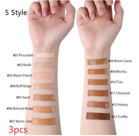 JC-241231MUP-008  Makeup Liquid Foundation Oil Control Concealer