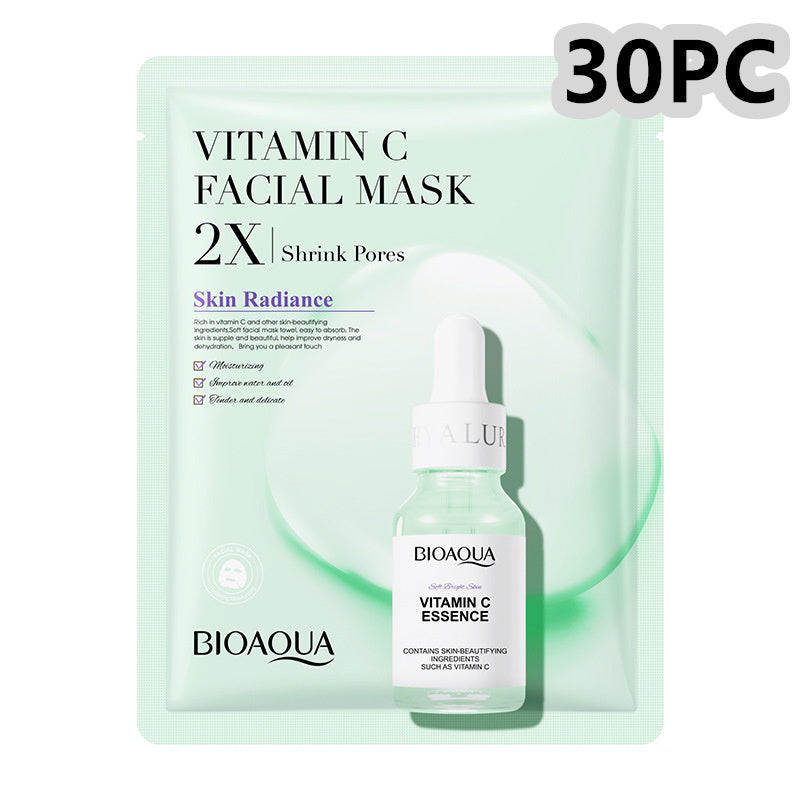 JCM-143MSK-24  Collagen Face Mask Moisturizing Firming Face Sheet Mask Hyaluronic Acid Facial Masks Beauty Skin Care Gel Skin Care