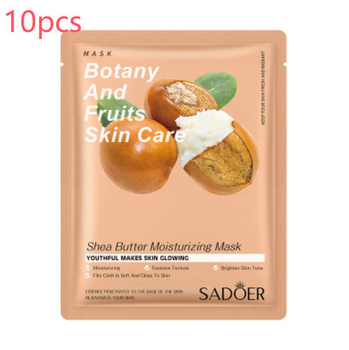 JCM-262MSK-24 SADOER Full English Fruit Plant Mask Hydrating