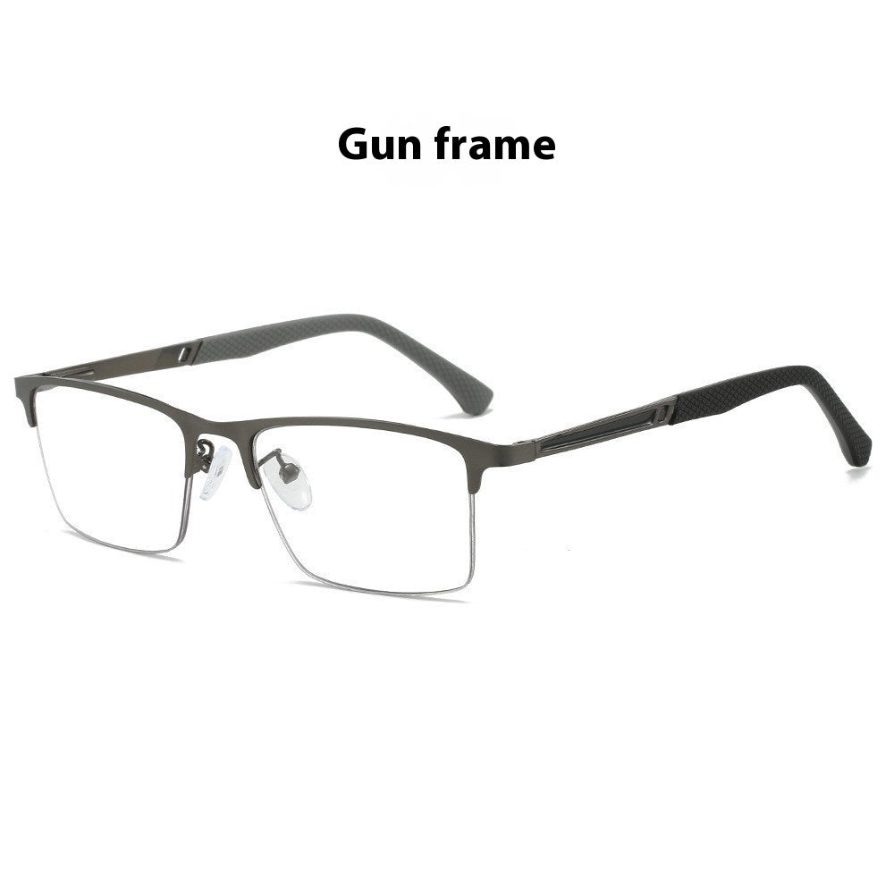 JC-250105MGL-051  Stainless Steel Pupil Distance From Business Men's Presbyopic Glasses