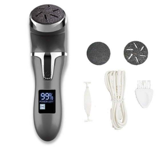 JC-241227PCA-060  LCD Digital Display Electric Vacuum Cleaner Foot Scrubber Exfoliating Pedicure Beauty Supplies Gadgets