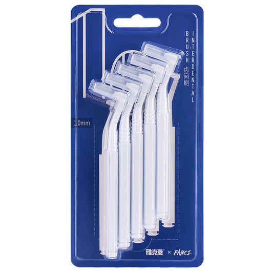 JC-250106ORL-043  L-shaped Soft Interdental Brush Cleaning Oral Care Set