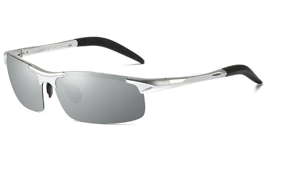 JC-250105MGL-023  Men's Aluminum Magnesium Fashionable Polarized Sunglasses