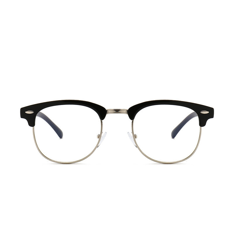 JC-250105MGL-045  Anti Blue Light Versatile Decorative Flat Glasses