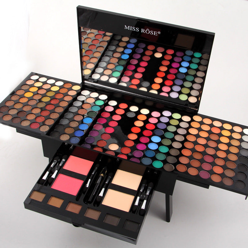 JC-241231MUP-001  180 Colors Eyes Shadow Blush Set Personalized Piano-shaped Makeup Palette Box