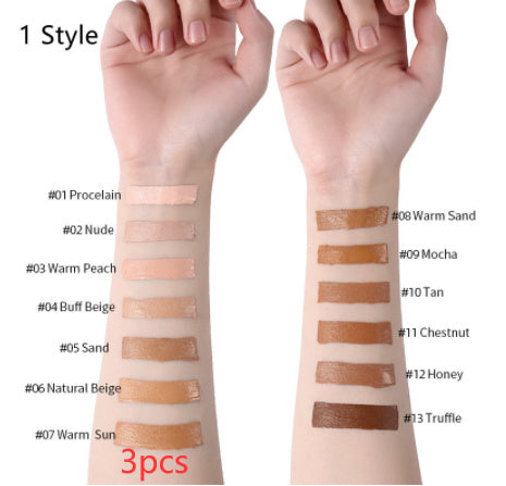 JC-241231MUP-008  Makeup Liquid Foundation Oil Control Concealer