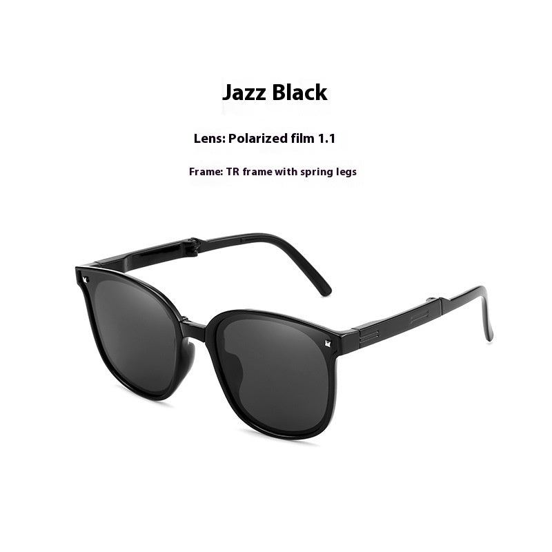 JC-250105MGL-014  Fashion Light Sun Protection Folding Glasses For Driving