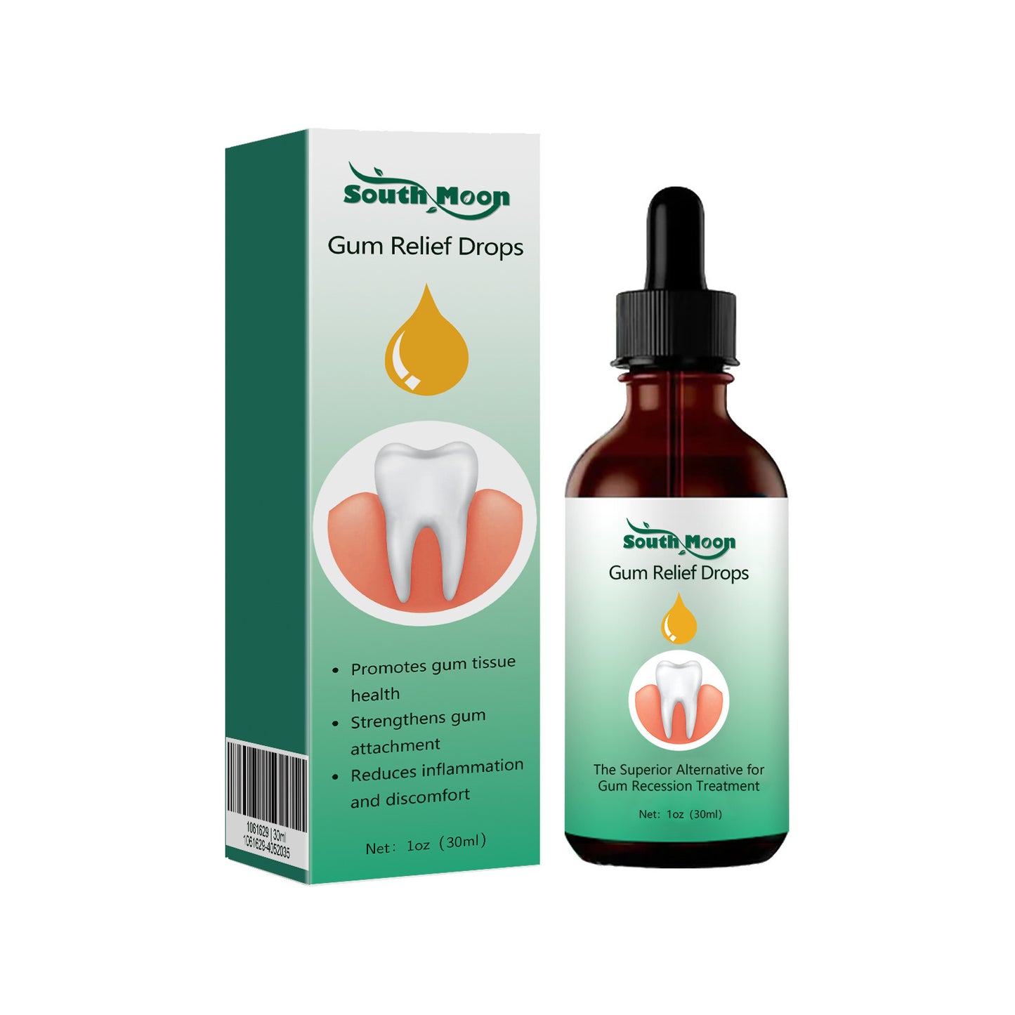 JC-250106ORL-049  Gum Repair Drops Care Gum Relief Periodontal Foaming Oral Cleaning Care Drops