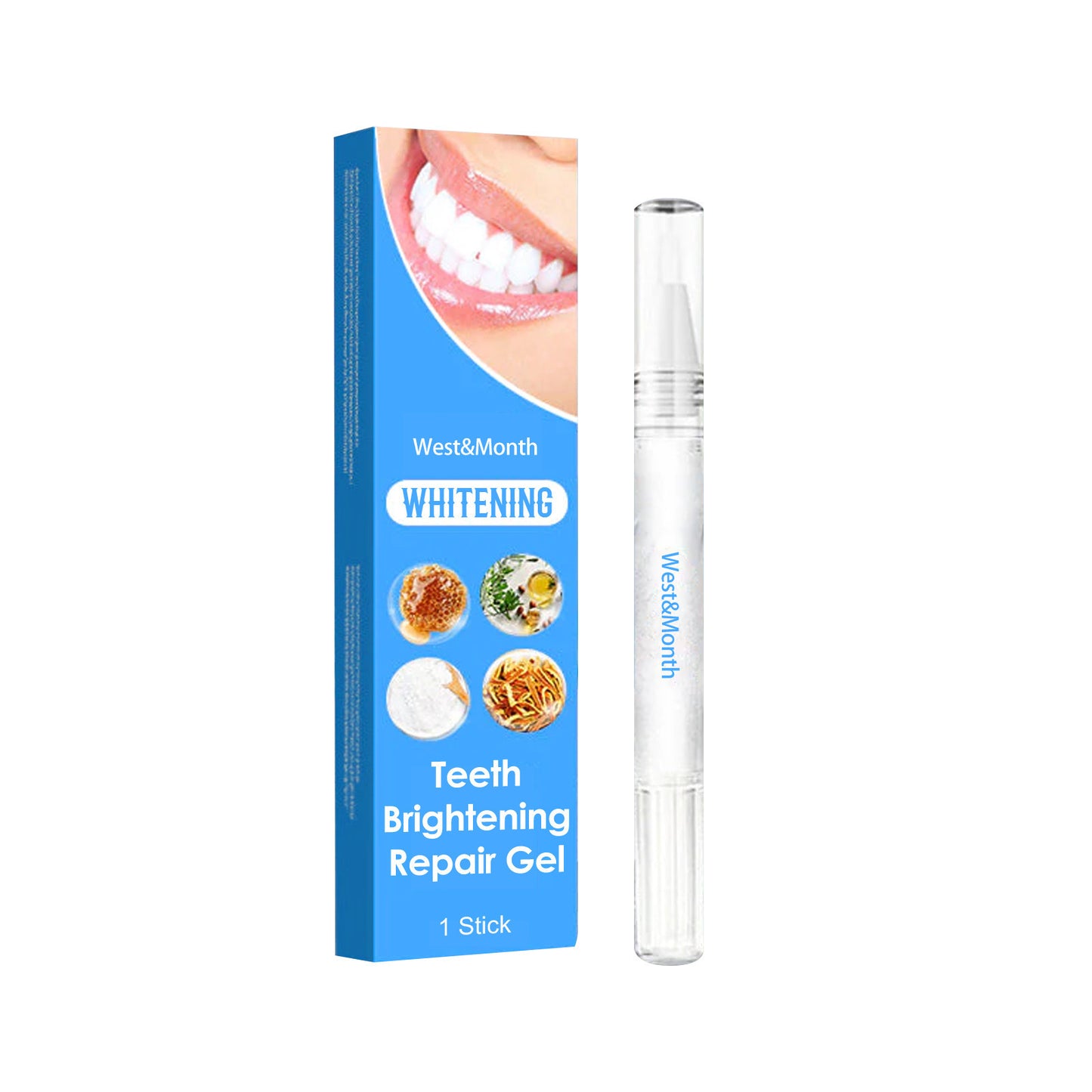 JC-250106ORL-037  West&Month Tooth Brightening & Repair Pen Oral Care Teeth Cleaning & Brightening Pen