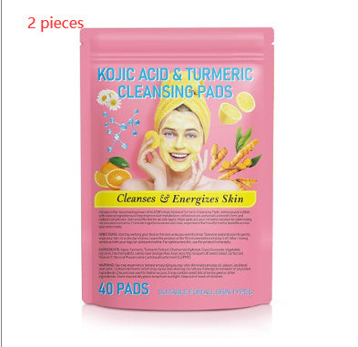 JCM-111PAD-24  Turmeric Cleansing Pad Compressed Turmeric Kojic Acid