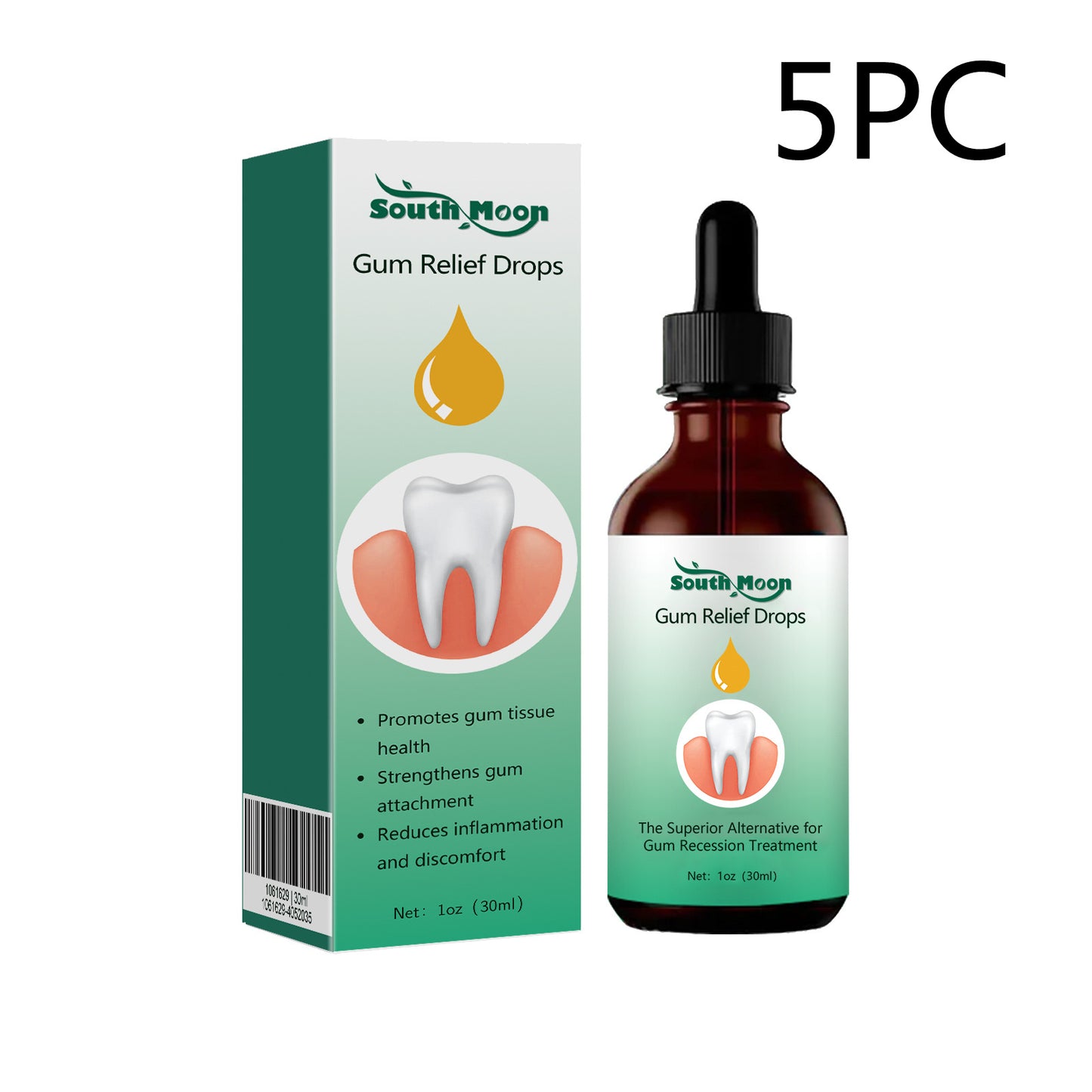 JC-250106ORL-049  Gum Repair Drops Care Gum Relief Periodontal Foaming Oral Cleaning Care Drops